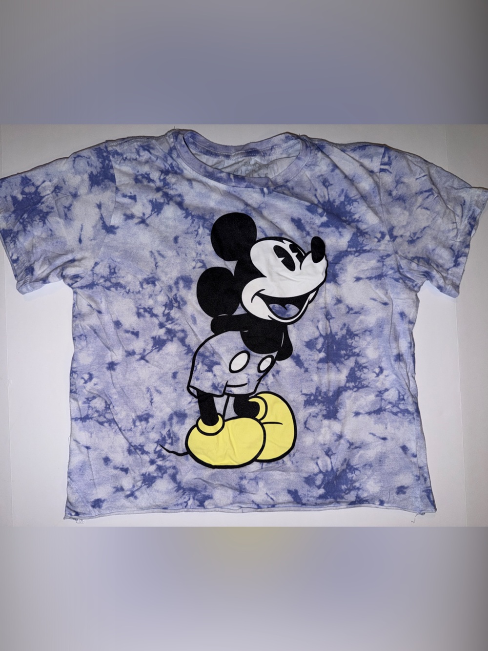 Disney Tie-Dye Mickey Mouse Crop Top